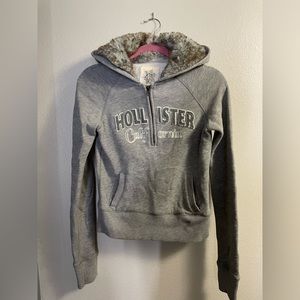 Grey Hollister Sweater